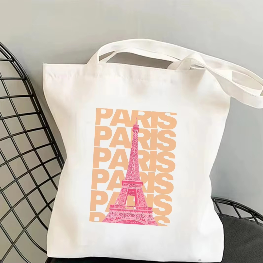 Travel Accessories London - Chicago London Eiffeltoren Grafische draagtas Wereldstadse