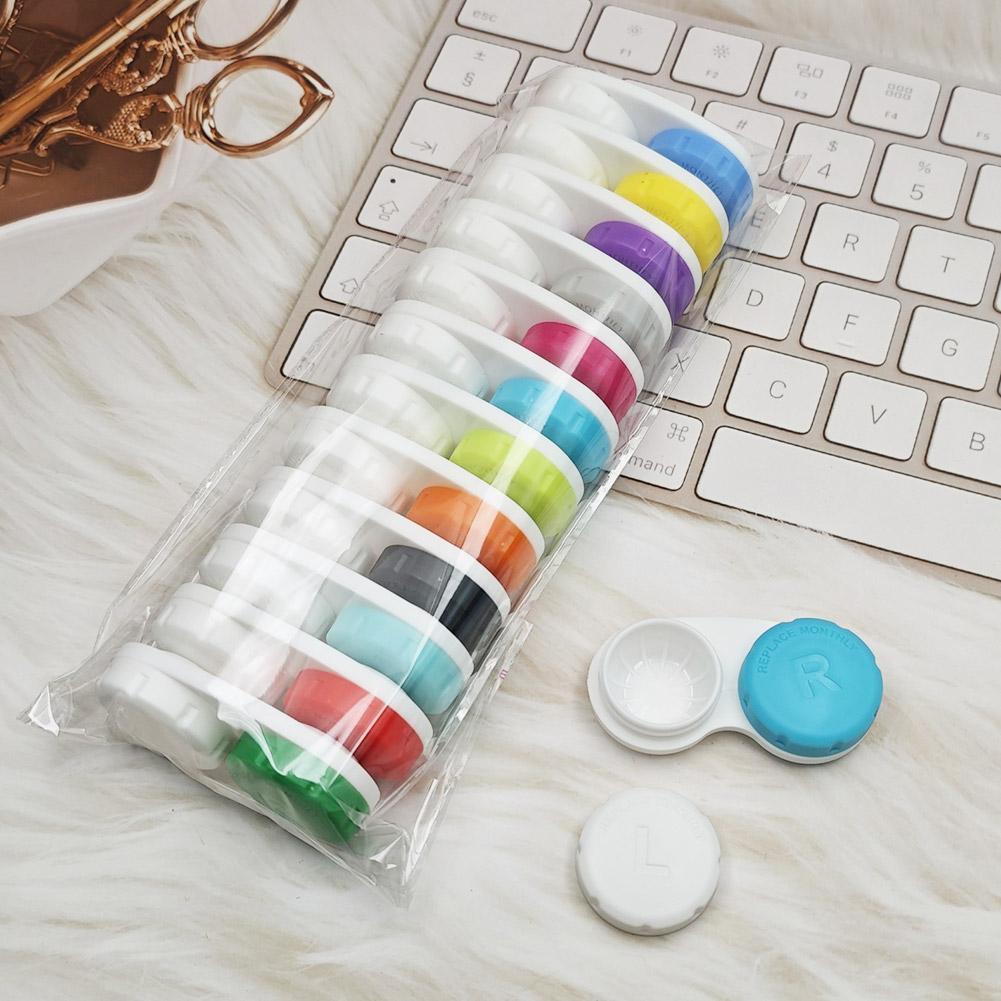 Travel Video Accessories - 12 STKS Kleur Bril Cosmetische Contactlenzen