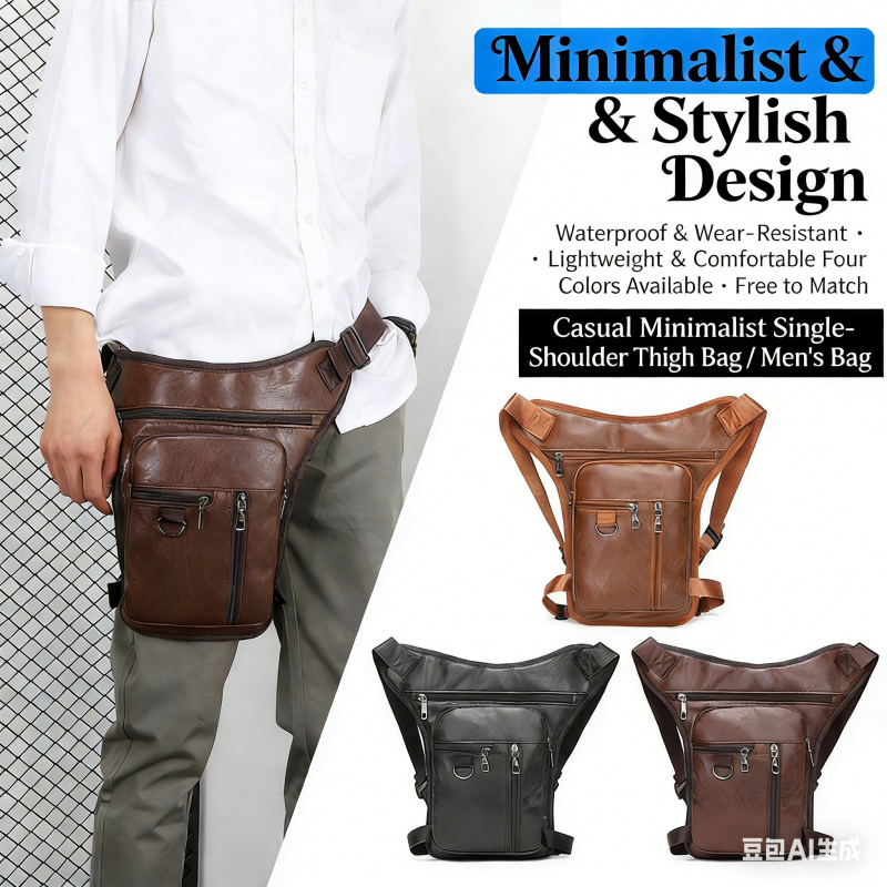 Travel Accessories Hip Belt - Pu Lederen Drop Leg Bag Dijbeen