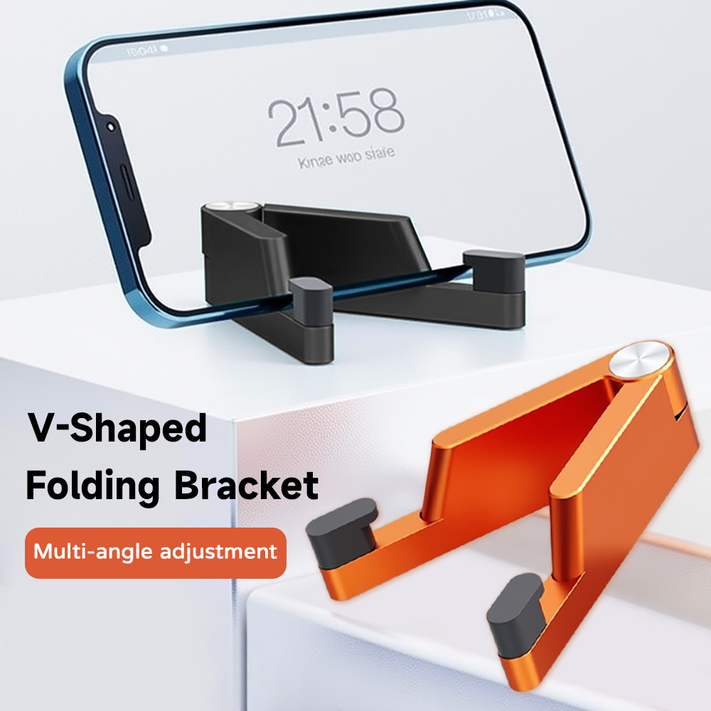 Travel Accessories Holder - V-vormige opvouwbare beugel, in meerdere hoeken