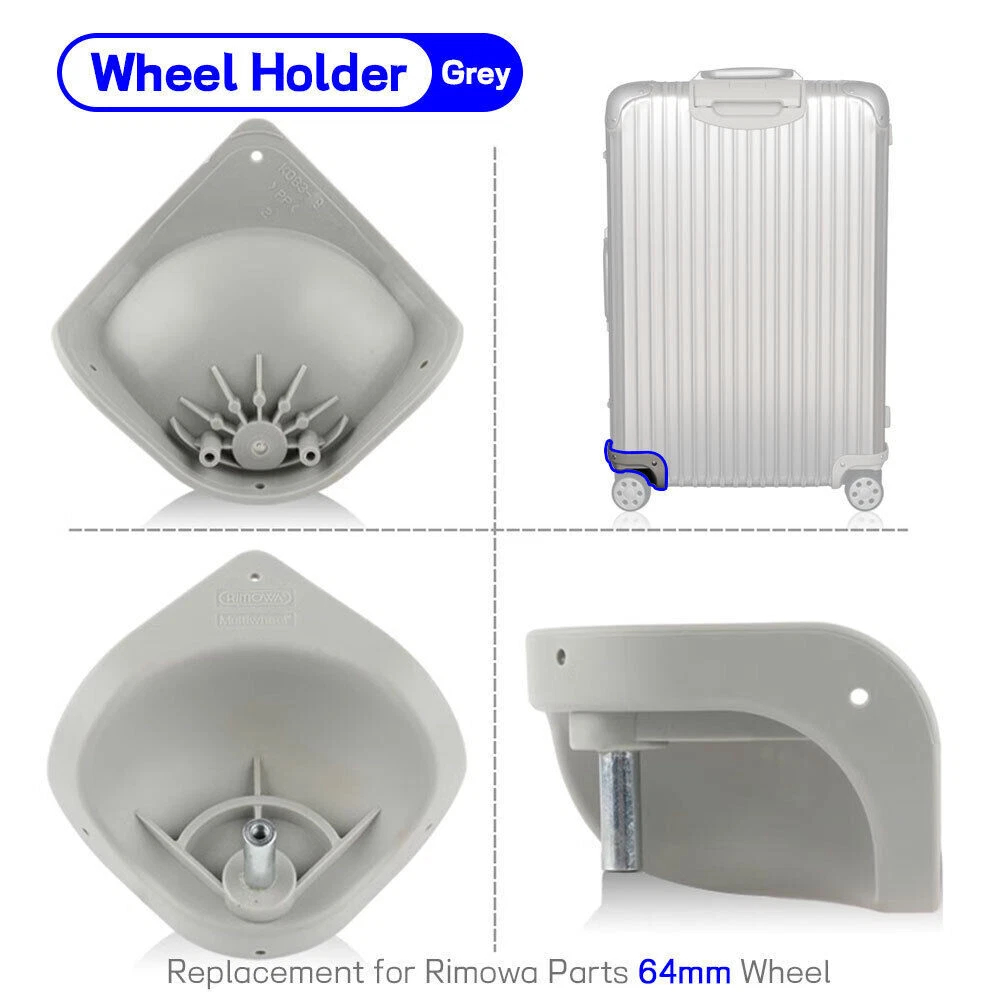 Travel Accessories Rimowa - Vervanging van de kofferbasis voor Rimowa-wielen