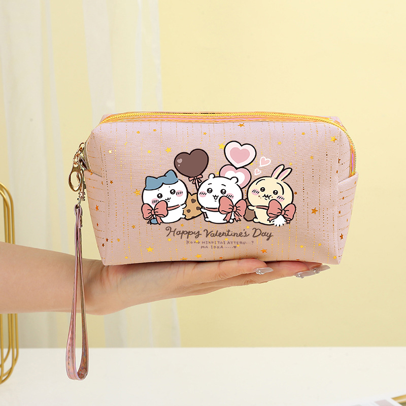 Travel Accessories Toiletry Bag - Chiikawas Hachiware Usagi Make-up Tas Kawaii