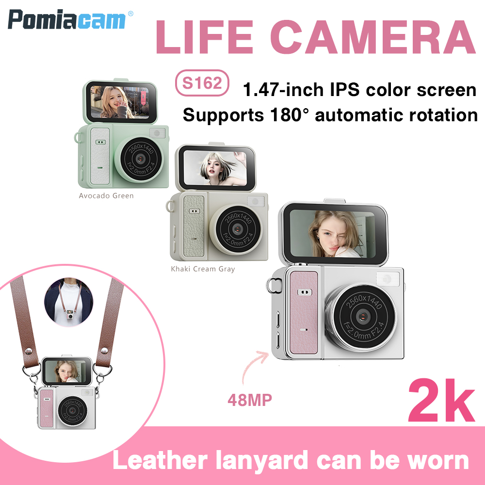 Travel Video Accessories - S162 Vlog MINI Camera 2K HD