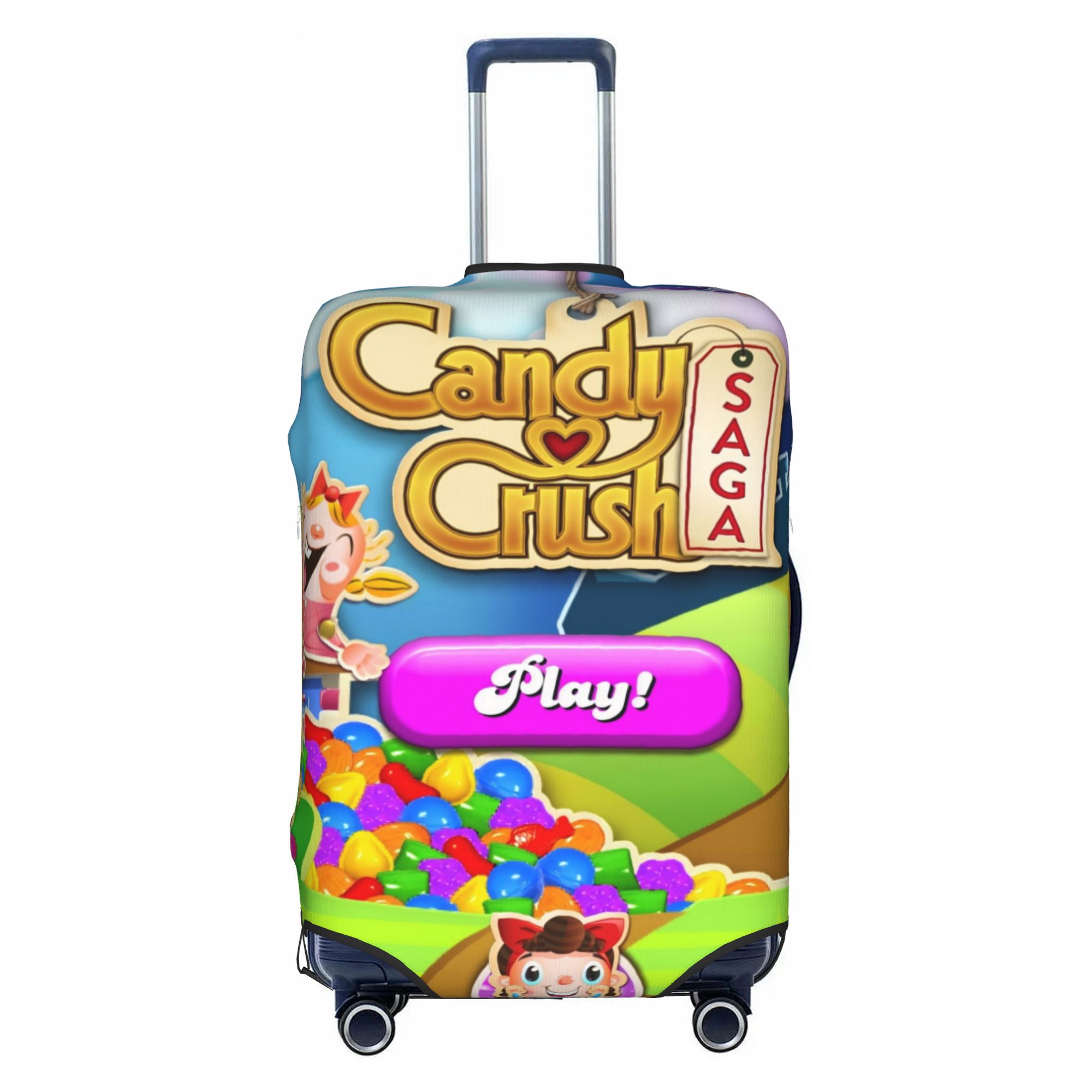 Travel Video Accessories - Candy Crush Saga Video Game Kleurrijke