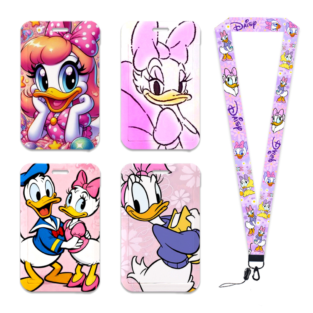 Travel Accessories Disney - Disney Daisy Duck schattig karakterontwerp badgehouder