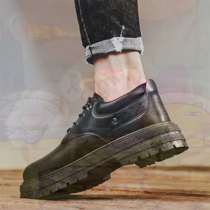 Travel Accessories For 10 Year Old Girl - Donker natuurlijk leer Mode-sneakers Tennis Herensneakers
