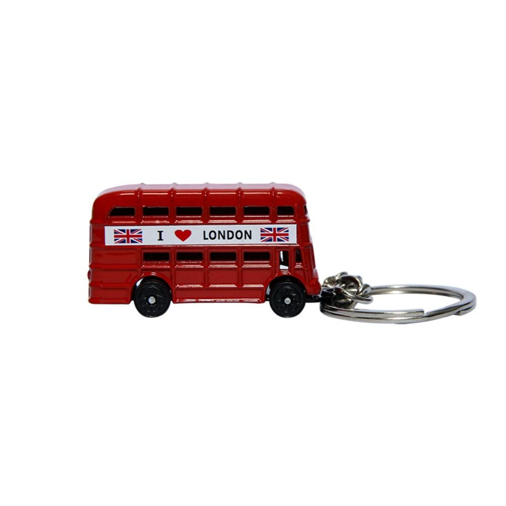 Travel Accessories London - Zinklegering Engeland sleutelhanger O-vormige gesp Vintage