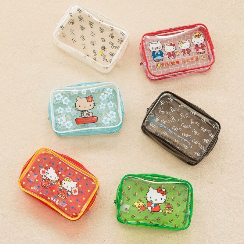 Travel Accessories Toiletry Bag - Hello Kitty Cartoon, transparante cosmetische tas