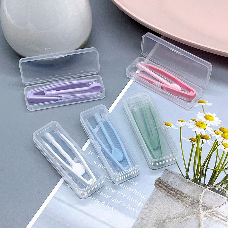 Travel Video Accessories - 1 set contactlensinbrenger draaggereedschap contactlenzen pincet