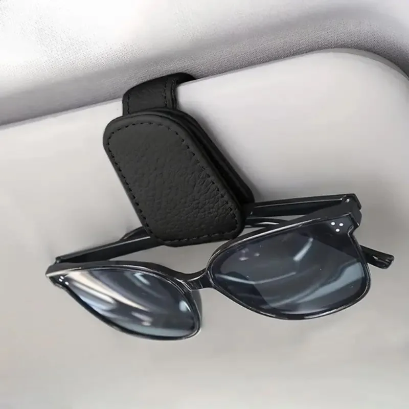 Travel Accessories In Car - Auto zonneklep brillendoos houder zonnebrilclip kaartclip