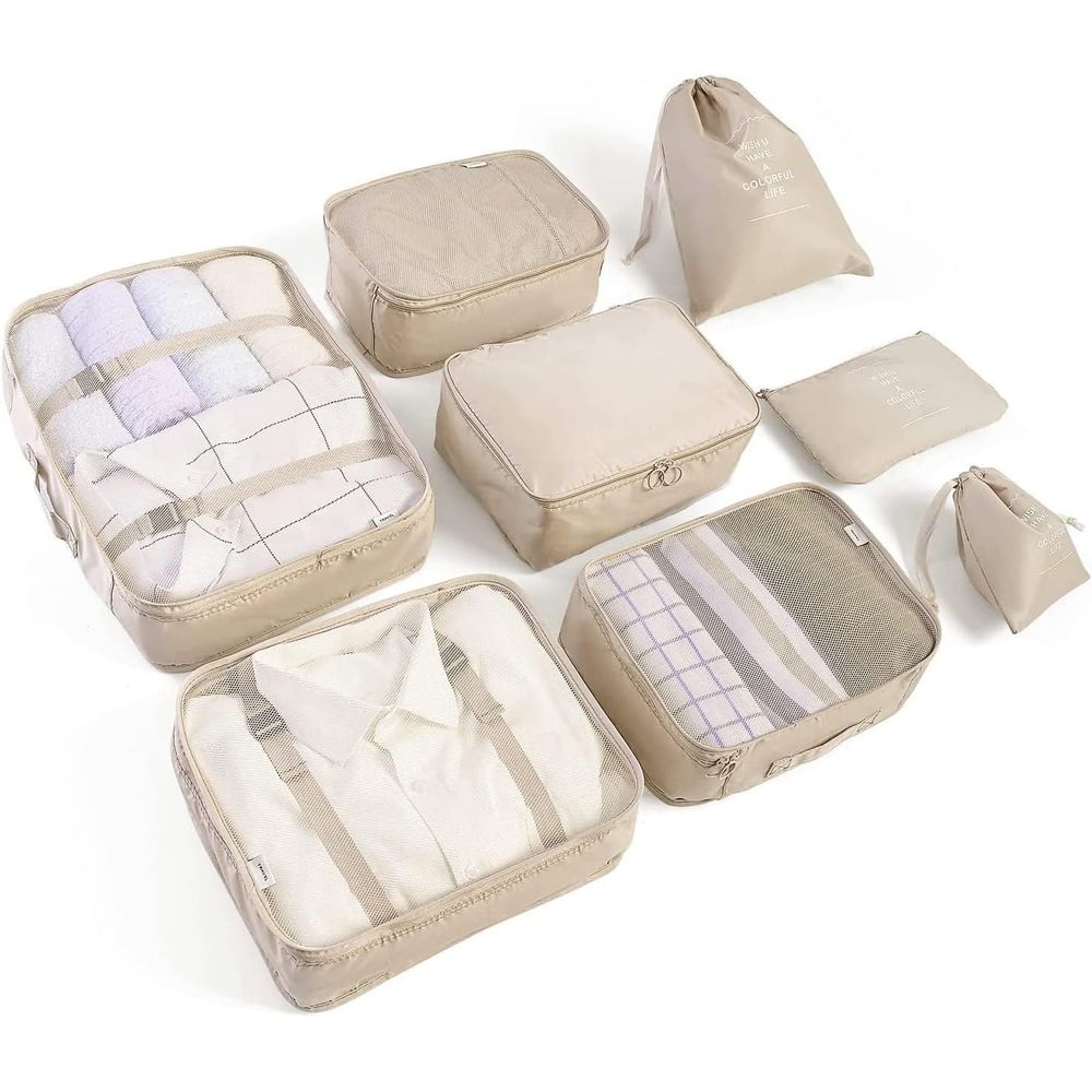 Travel Accessories Toiletry Bag - Set Inpakzakken of Reiskoffers Grote Reisorganizers,
