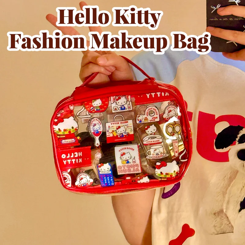 Travel Accessories Toiletry Bag - Leuke Kitty PVC cosmetische tas, waterdichte