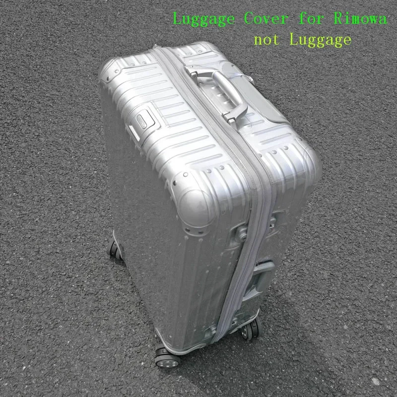 Travel Accessories Rimowa - PVC-bagagehoes voor Rimowa met ritssluiting Doorzichtige