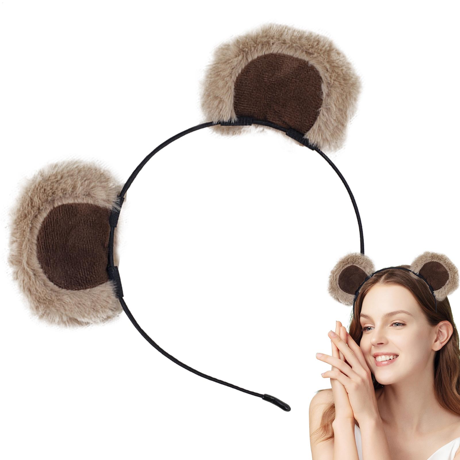 Pluche beer oorhoofdbanden Zac - Travel Accessories For 10 Year Old Girl recensie en prijs