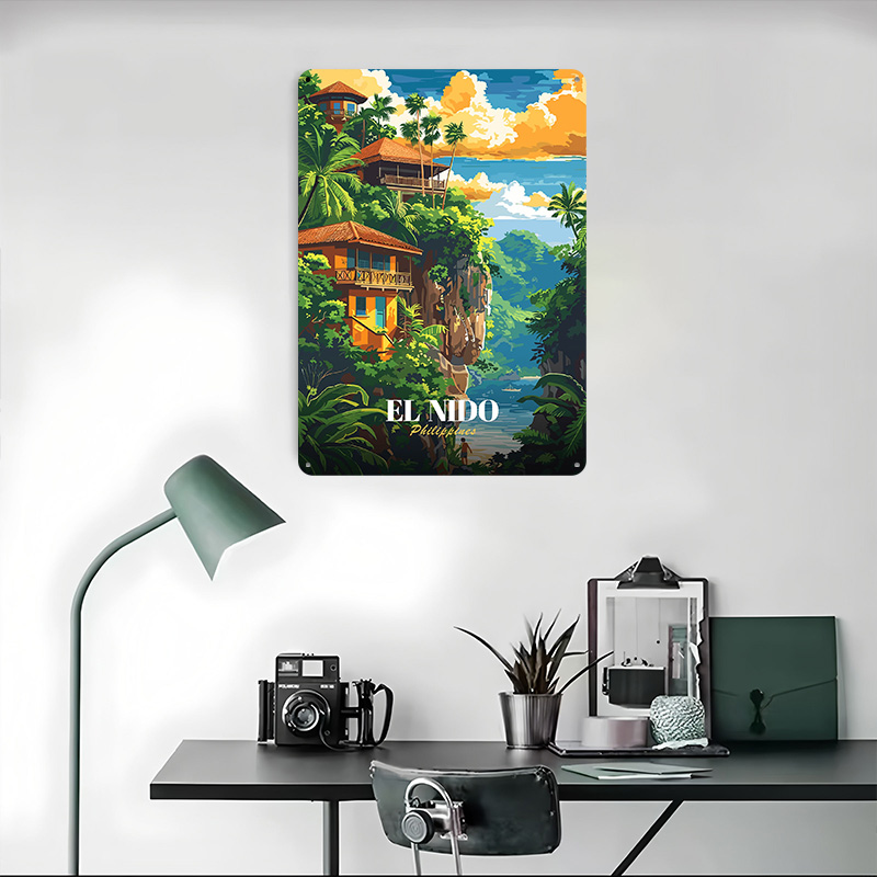 El Nido Filipijnen Reisposter  - Travel Accessories Philippines recensie en prijs