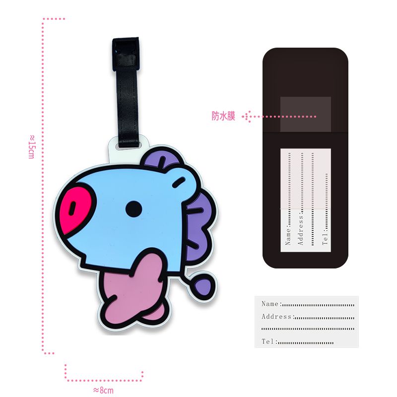 BT21 cartoon schattige sleutel - Travel Accessories Unisex recensie en prijs