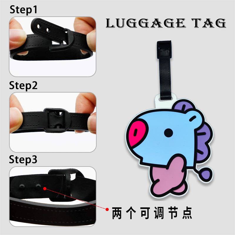 BT21 cartoon schattige sleutel - Travel Accessories Unisex recensie en prijs