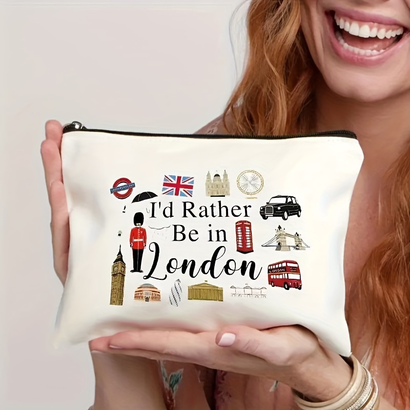 Cosmetische tas met Londense p - Travel Accessories London recensie en prijs