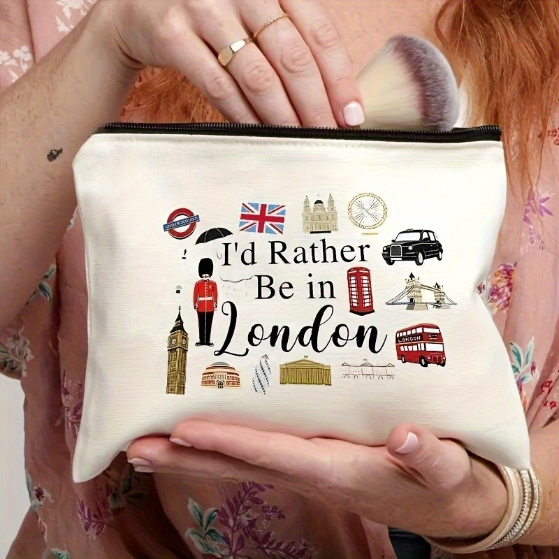 Cosmetische tas met Londense p - Travel Accessories London recensie en prijs