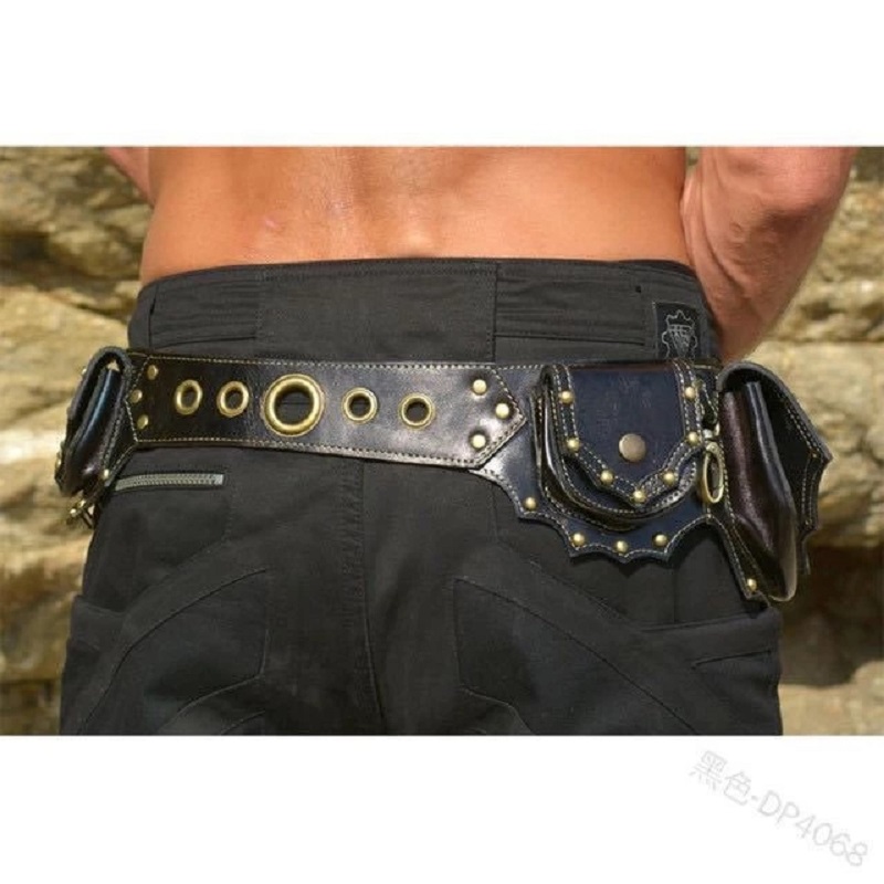 Middeleeuwse Steampunk Leer Ut - Travel Accessories Hip Belt recensie en prijs