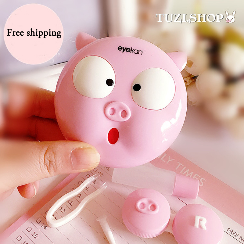 Leuk Varken Contactlenzen Case - Travel Video Accessories recensie en prijs