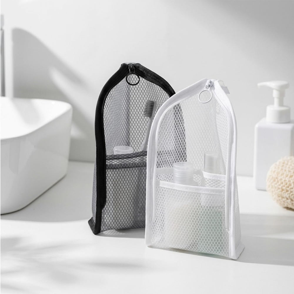 Mesh toilettas, ademend, sneld - Travel Accessories Holder recensie en prijs