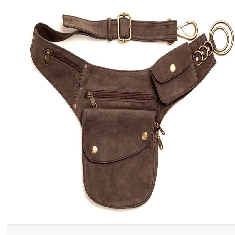 Steampunk Handgemaakte Lederen - Travel Accessories Hip Belt recensie en prijs