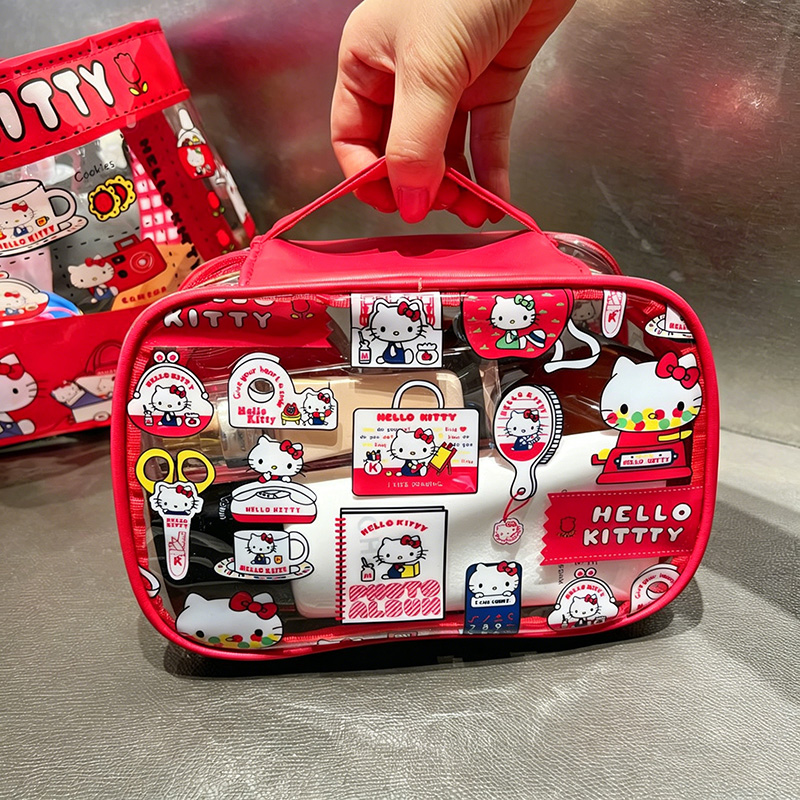 Leuke Kitty PVC cosmetische ta - Travel Accessories Toiletry Bag recensie en prijs