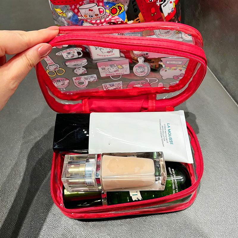 Leuke Kitty PVC cosmetische ta - Travel Accessories Toiletry Bag recensie en prijs