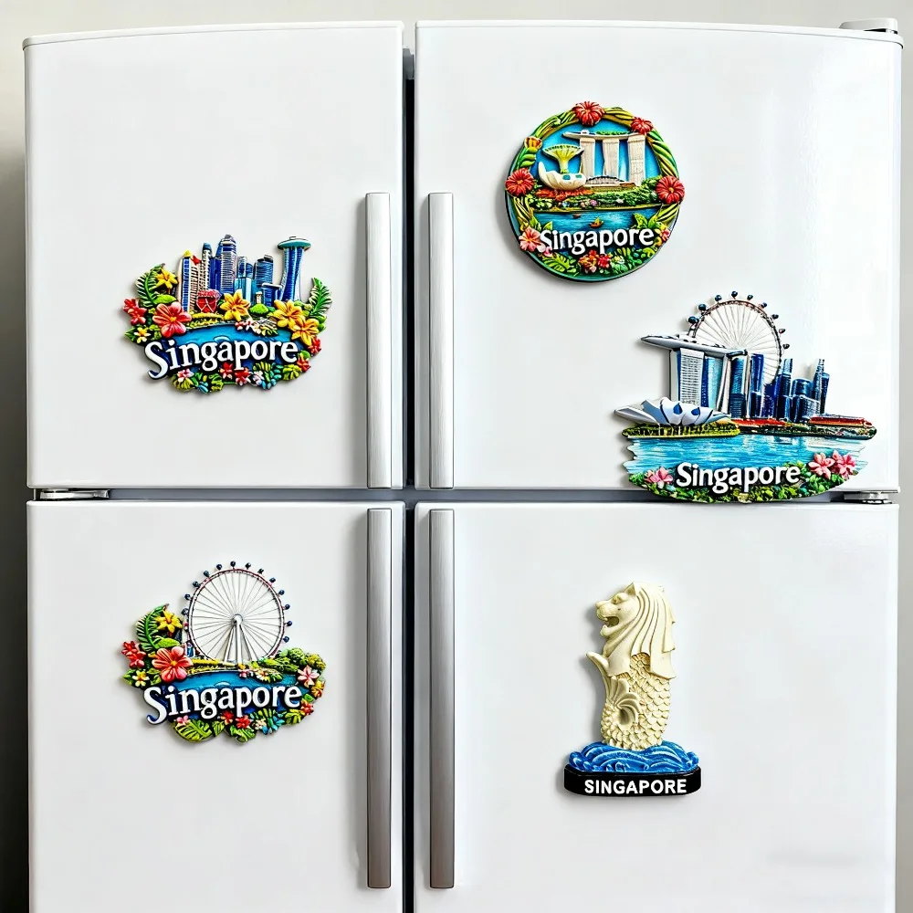 1PC Singapore koelkastmagneten - Travel Accessories Singapore recensie en prijs
